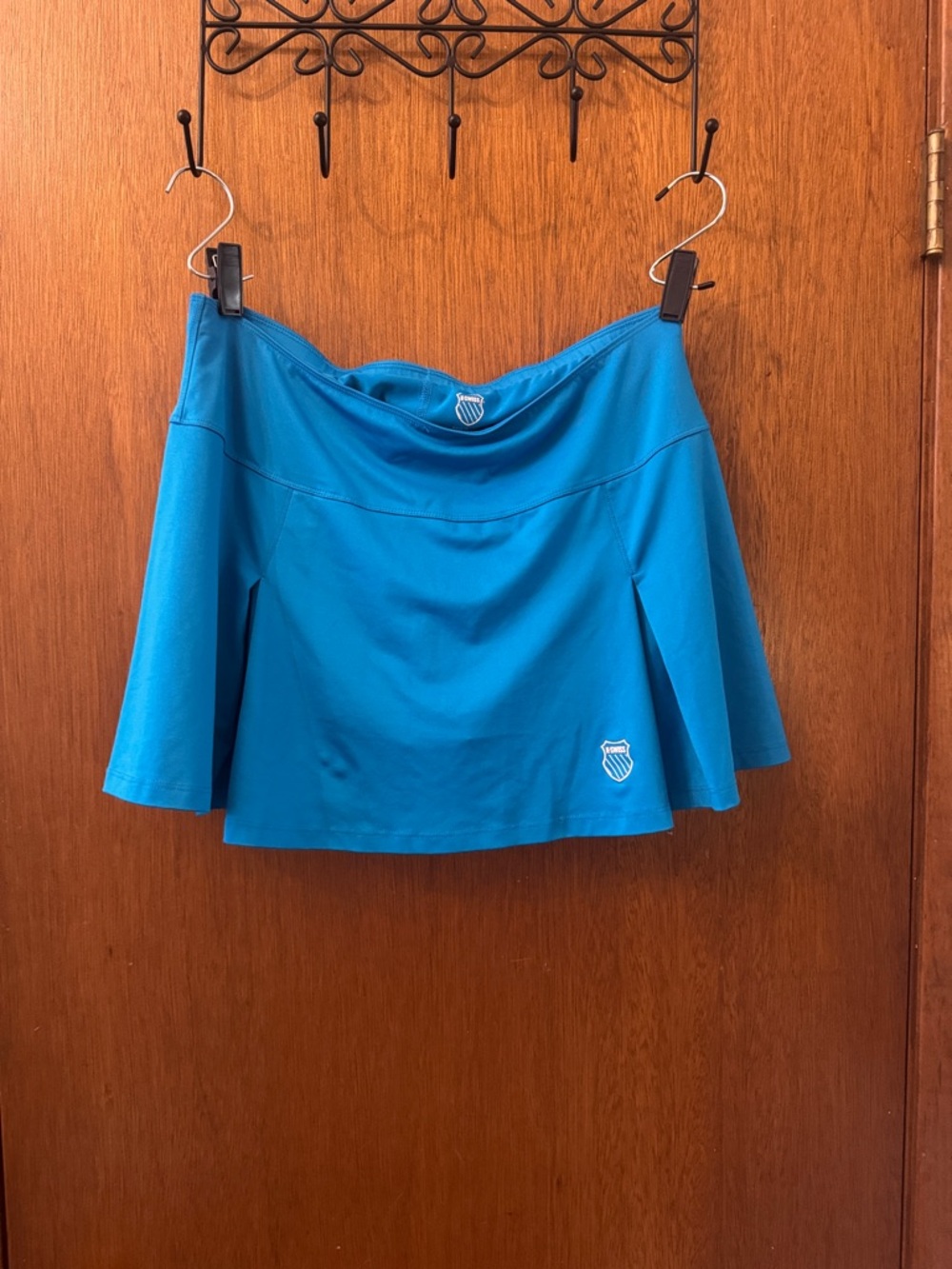 K-Swiss Teal Blue Athletic Skort